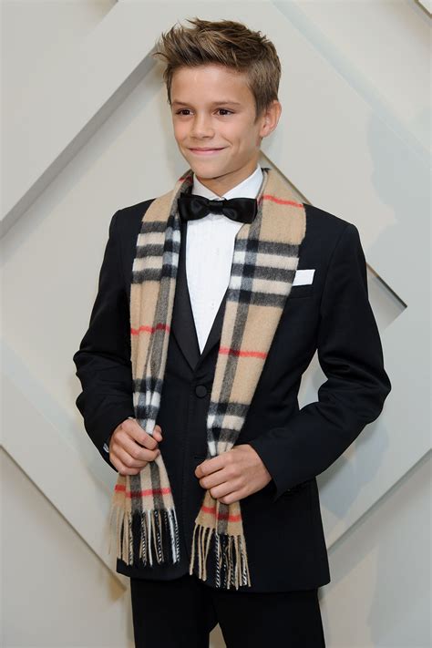 burberry romeo beckham 2014|Victoria Beckham Son Romeo Beckham Starring in Burberry's.